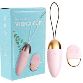 Вагінальне віброяйце з пультом ДК "Gladiator", 10 режимів вібрації, колір рожевий sexstyle