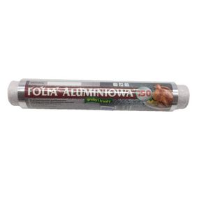 Фольга алюмінієва Полімер Ефект 0,28x50 м (3407)