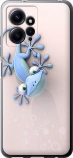 Чохол на Xiaomi Redmi Note 12 4G Гекончик із силікону FCh_047514