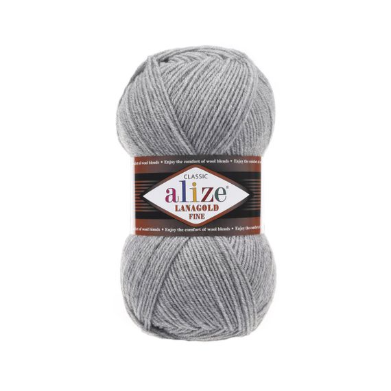 Пряжа Alize Lanagold Fine 21 напіввовна