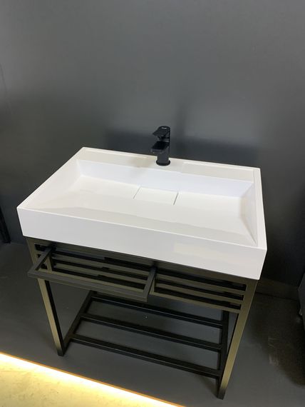 Раковина накладная Adamant VISION, прямоугольная (4824296204101) | Зображення 2