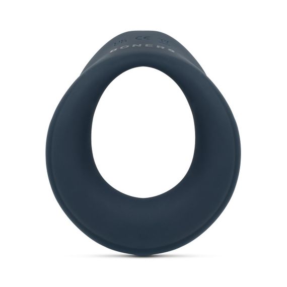 Ерекційне кільце Boners Vibrating Cock Ring with Perineum Stimulation Sex Aura | Зображення 1