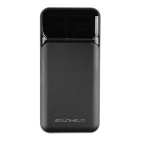 Power Bank - Портативна батарея 20.000 mAh. чорний - GP-20BQC. швидка зарядка 22.5W GRUNHELM