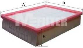 Фільтр повітряний OPEL Omega (вир-во M-filter) MFILTER K174 на OPEL OMEGA A (16_, 17_, 19_)