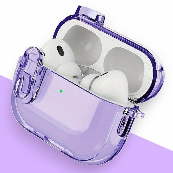 Футляр TPU Colorful для навушників Airpods Pro 2 / Pro Purple | Зображення 3