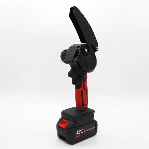 Акумуляторна міні пила в кейсі + 2 акумулятори 48В / Ланцюгова електропила / Ручна електропилка для саду | Зображення 2