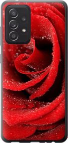 Чехол на Samsung Galaxy A52s 5G A528B Красная роза "529u-2583-17620"