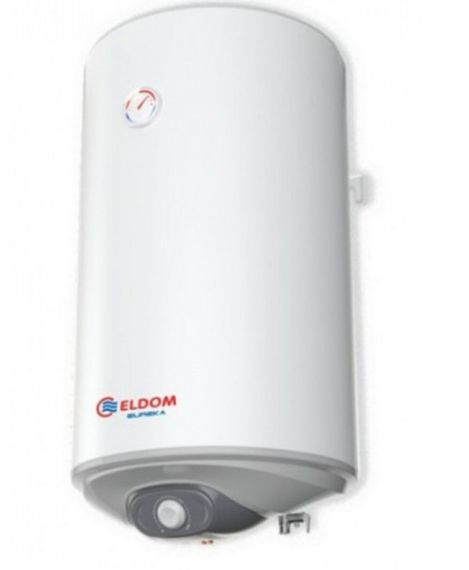 Водонагрівач Eldom EUREKA 80 л, 2,0 кВт, "сухий" ТЕН, вертикальний, циліндричний, білий (WV08046D)