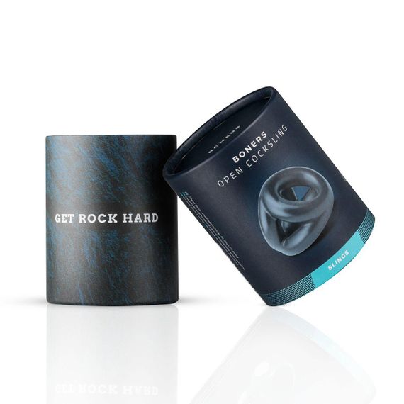 Ерекційне кільце Boners Open Cocksling — Triple Cockring sexstyle | Зображення 1