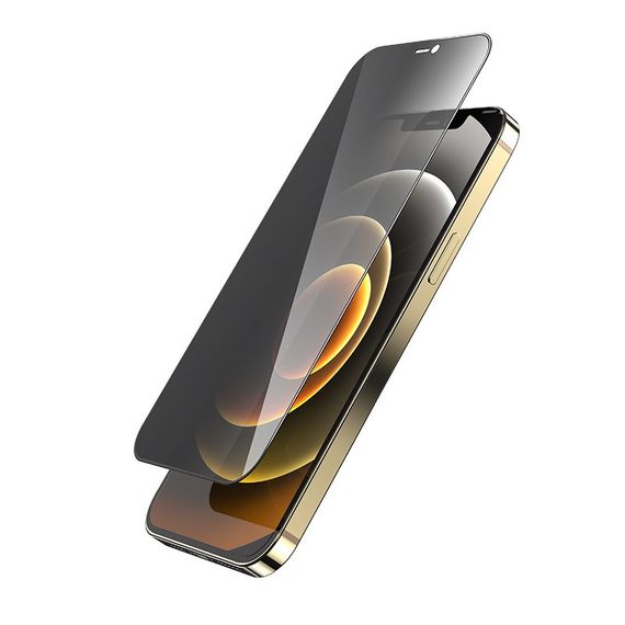 Захисне скло HOCO Full screen HD privacy protection tempered glass set for iP12 Pro Max (25PCS)(G11) Black