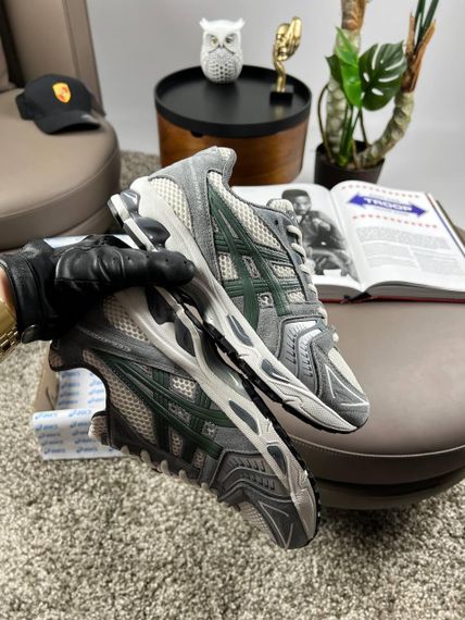 Чоловічі кросівки ASICS Gel-Kahana 14 Grey Silver Green весна / літо / осінь A3806 43 27.5 см | Зображення 6