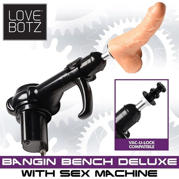 Секс-машина стілець Deluxe Bangin' Bench with Sex Machine мультишвидкісна | Зображення 5