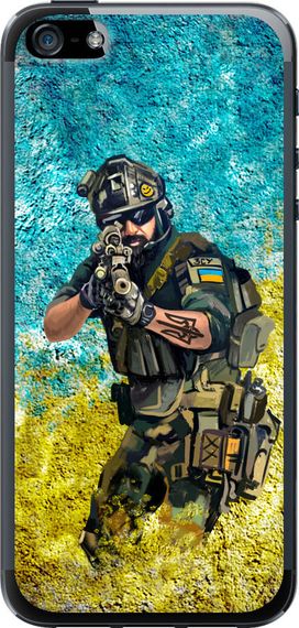 Чехол на iPhone SE Воин ЗСУ "5311u-214-17620"