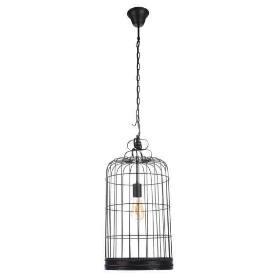 Люстра подвесная лофт E27 60W BK (BL-355S/1)