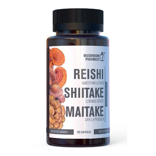 Гриб Рейші, Шиітаке, Майтаке  капсули №120