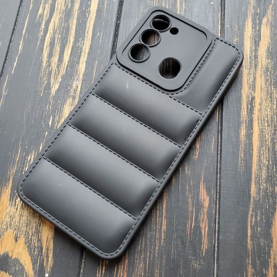 Чохол силіконовий Down Jacket для Tecno Spark Go 2022 / 8C колір Чорний | Зображення 1