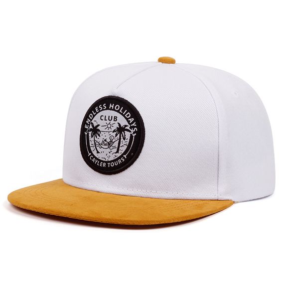 Кепка снепбек (Snapback) Holidays club 56-61р Білий (9044) | Зображення 5
