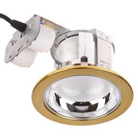Світильник Downlight стельовий вбудований DL-03 WS 2x13W PB Brille 166625
