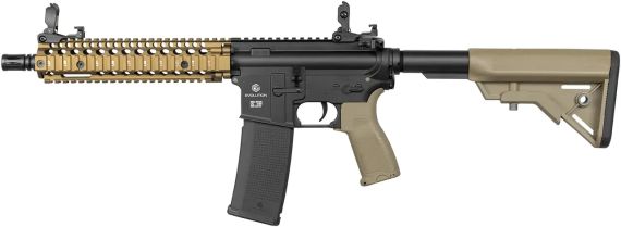 Страйкбольна гвинтівка Evolution Recon MK18 Mod. 1 10.8 BR AEG 6 мм Bronze | Зображення 1