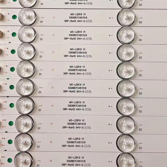LED підсвітка TV 65" MS-L2819 V1 55D6B7CX61518 ST-6550U ST-6550US LE-6519NUD 65SMX6566USM 12шт. | Зображення 2