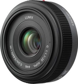 Объектив Panasonic Micro 4/3 Lens 20mm f/1.7 II ASPH. Lumix G (H-H020AE-K)