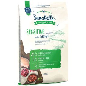 Сухий корм для дорослих котів Sanabelle Sensitive Poultry 10 кг птиця (4015598017510)