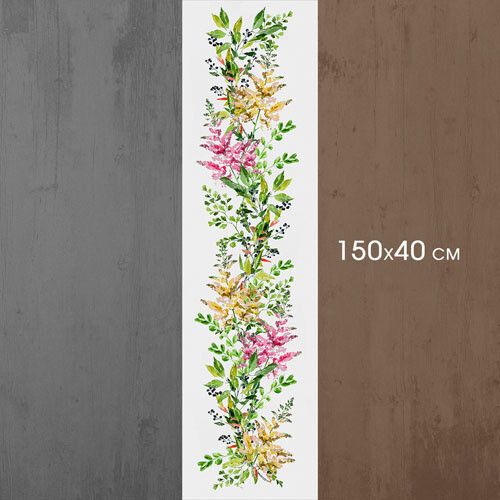 Доріжка на стіл Весняно 150x40 см (DR__24A013) | Зображення 2