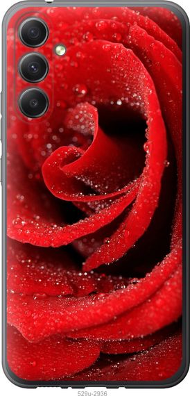 Чехол на Samsung Galaxy A34 A346E Красная роза "529u-2936-17620"