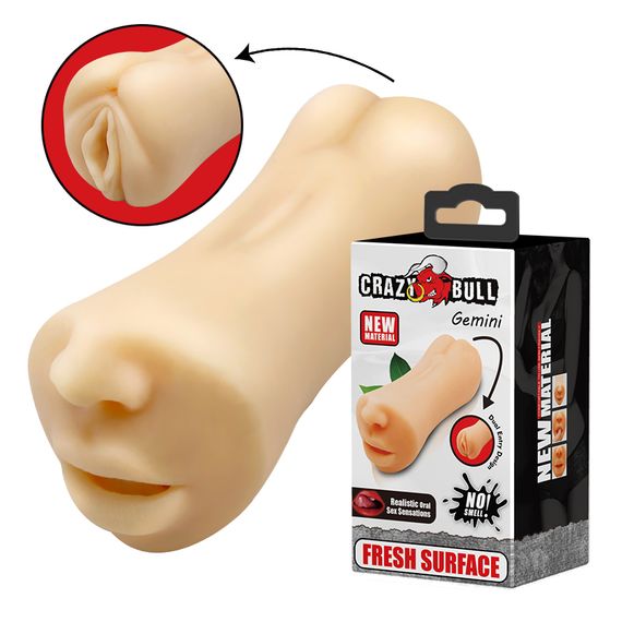 Мастурбатор - Crazy Bull Gemini Masturbator Flesh
