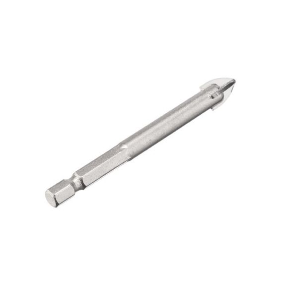 Свердло для скла та кераміки 10 мм HEX 1/4'' (6.35 mm) INTERTOOL SD-02901 | Зображення 1