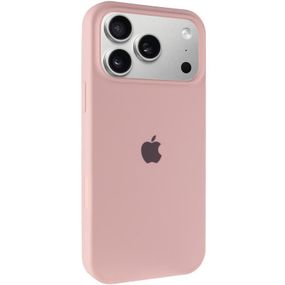Чохол Silicone Case Full Protective (AA) для Apple iPhone 17 Pro Max (6.9") Рожевий / Pink Sand