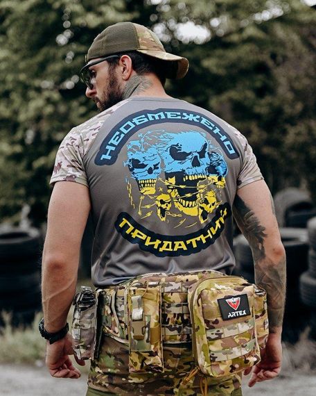 Тактична футболка потоотводящая oblivion не ухилянт ВТ1028