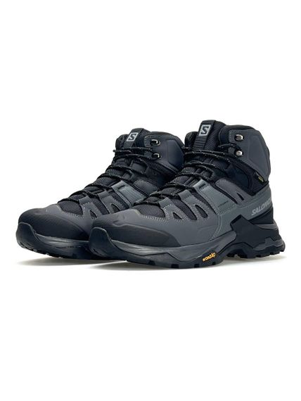 Чоловічі зимові кросівки Salomon Quest 4 GTX Grey Black  Fur  , В'єтнам | Зображення 3
