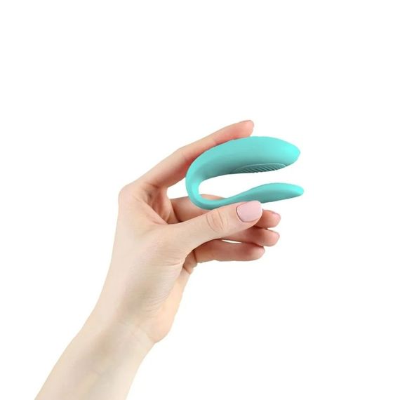 Инновационный смарт вибратор для пар Sync Lite We-Vibe, силиконовый, мятный sexstyle | Зображення 6