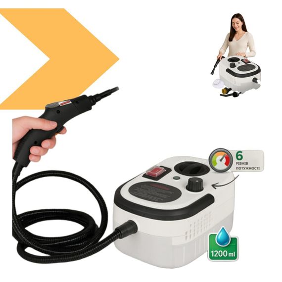 Портативний пароочисник 2500 Вт Steam Cleanera XPRO (46054-_1154) | Зображення 1