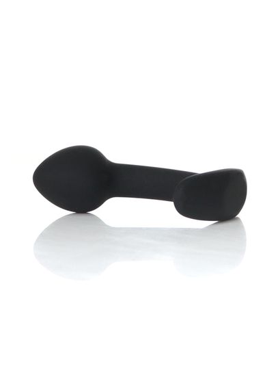 Анальна пробка - Silicone Black Curved Plug S | Зображення 3