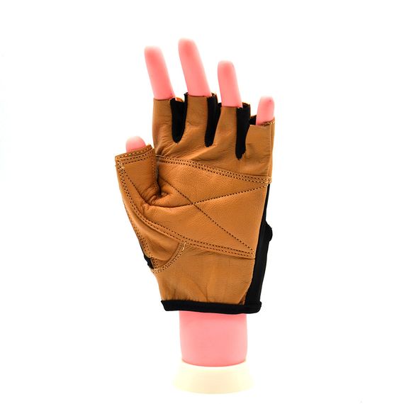 Рукавички для фітнесу MadMax MFG-444 Fitness Brown M | Зображення 2