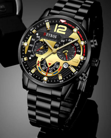 Чоловічий годинник з нержавіючої сталі Reloj Hombre