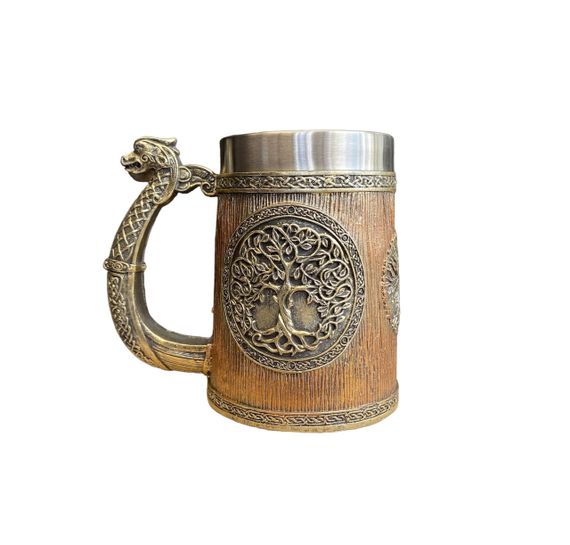 Чашка 3D Дерево життя Дракон 500 мл | Зображення 5