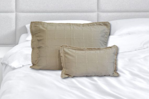 Покрывало з бахромой Kayra 240х260 см Bianca капучино | Зображення 3