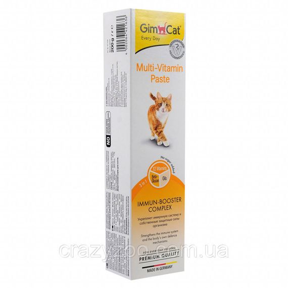 Паста для котів Gimpet Multi-Vitamin Paste вітамінна 200 гр 01881 | Зображення 1