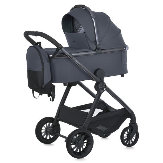 Детская универсальная коляска 2 в 1 RIVIERA ME 1183 Asphalt Gray