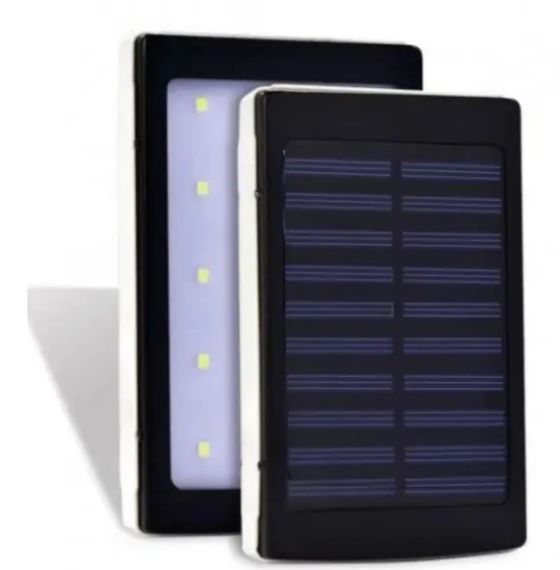 Мобільна зарядка POWER BANK Metal+LED Solar 90000mah | Зображення 2