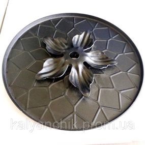 >Тарелка для кальяна Куряшка с цветком