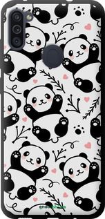 Чохол на Samsung Galaxy M11 M115F Панди "4318b-1905-2448"