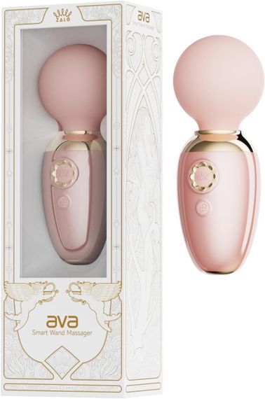 Вібратор мікрофон Zalo AVA зі смарт управлінням, ніжно-рожевий Sex Aura