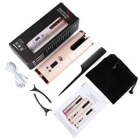 Безпровідна плойка для завивки волосся Ramindong Hair curler RD-060 Рожеве золото