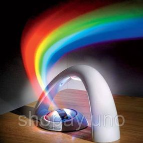 Нічник – проектор Райдуга RGB Lucky Rainbow · Світильник з проекцією веселки