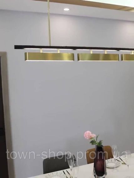 Люстра потолочная LED NO6/1800-k Черный 15-180х8х180 см. | Зображення 2