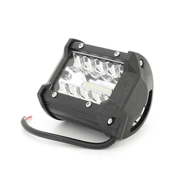 Фара протитуманна світлодіодна RTS-60W, 12-24V, 60W, 6500K, 6000Lm, IP67, 95x60x114mm, Black | Зображення 1